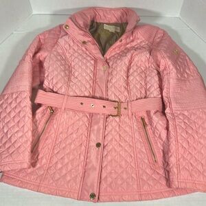 Michael‎ Kors Pink Quilted Puffer Jacket